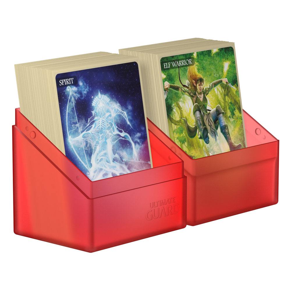 Ultimate Guard Boulder Deck Case 80+ Tamaño Estándar Ruby