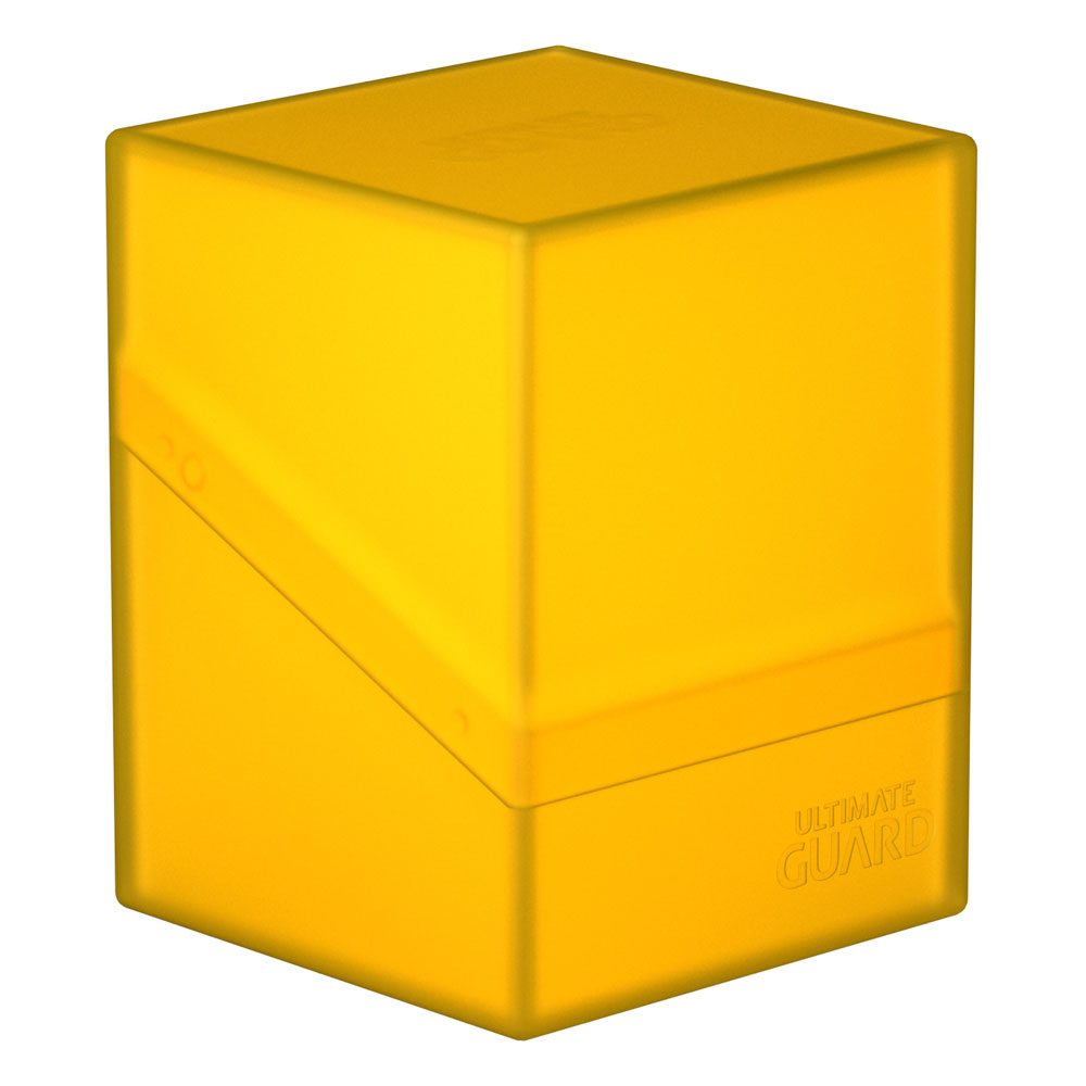 Ultimate Guard Boulder Deck Case 100+ Tamaño Estándar Ámbar