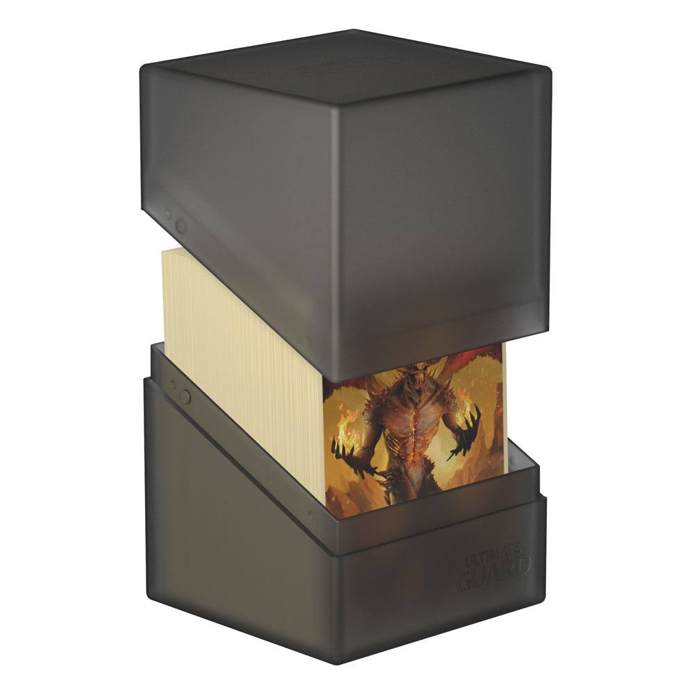 Ultimate Guard Boulder Deck Case 100+ Tamaño Estándar Onyx