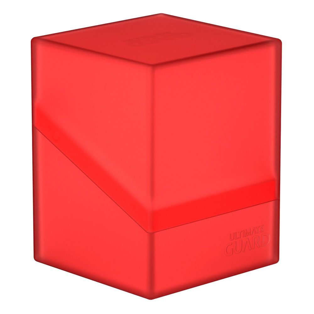 Ultimate Guard Boulder Deck Case 100+ Tamaño Estándar Ruby Frikytopia