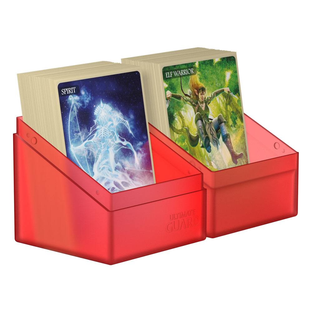 Ultimate Guard Boulder Deck Case 100+ Tamaño Estándar Ruby