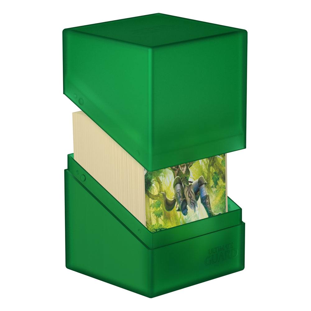 Ultimate Guard Boulder Deck Case 100+ Tamaño Estándar Emerald
