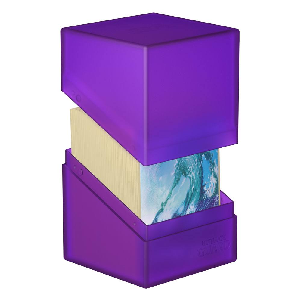 Ultimate Guard Boulder Deck Case 100+ Tamaño Estándar Amethyst