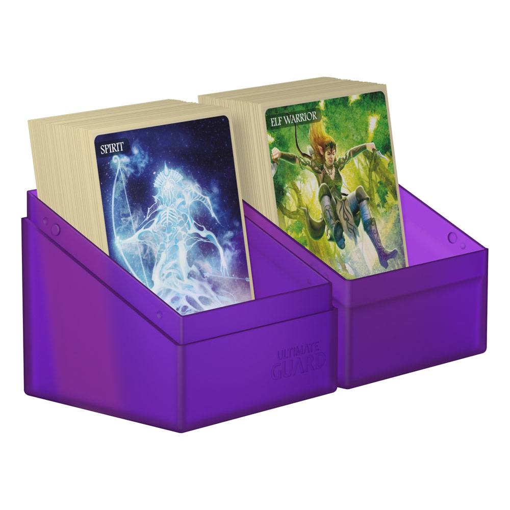 Ultimate Guard Boulder Deck Case 100+ Tamaño Estándar Amethyst