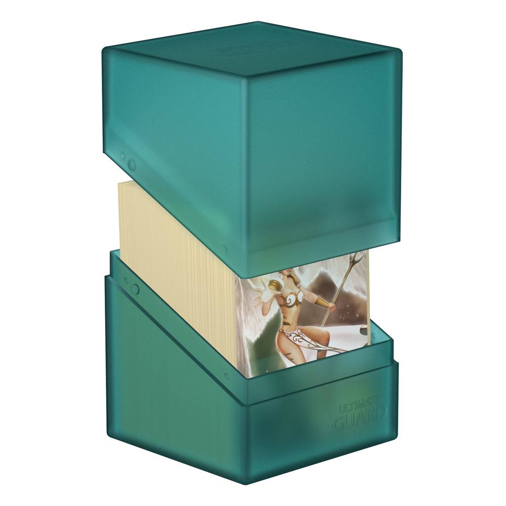 Ultimate Guard Boulder Deck Case 100+ Tamaño Estándar Malachite