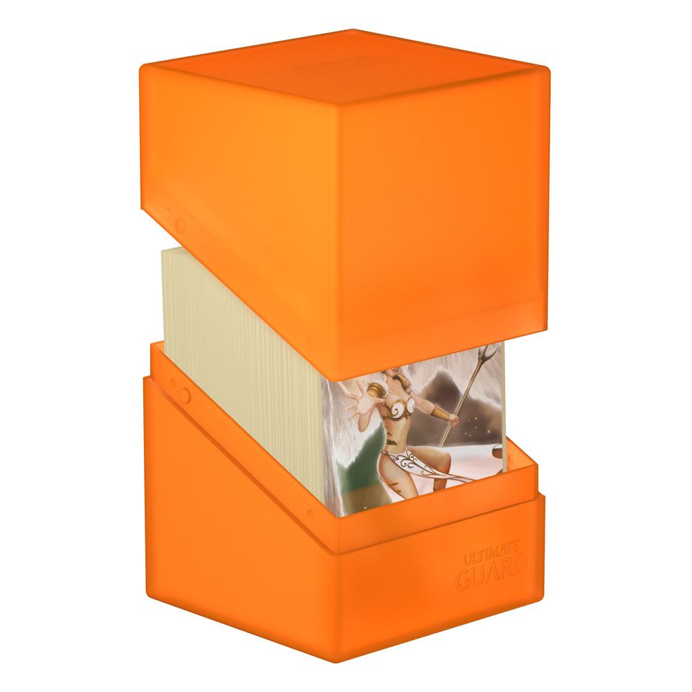 Ultimate Guard Boulder Deck Case 100+ Tamaño Estándar Poppy Topaz