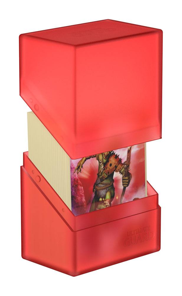 Ultimate Guard Boulder Deck Case 60+ Tamaño Estándar Ruby