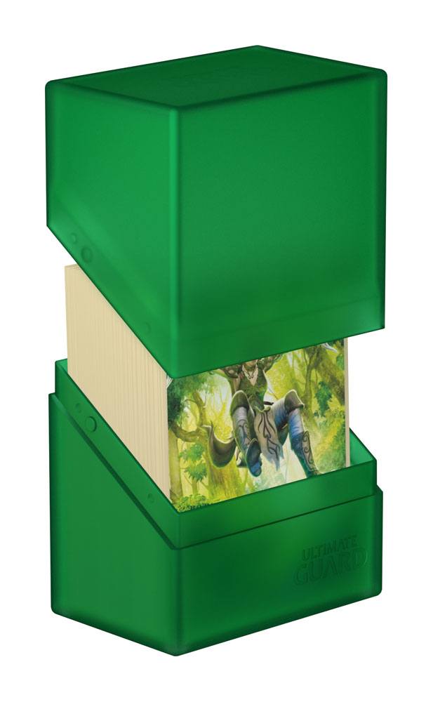 Ultimate Guard Boulder Deck Case 60+ Tamaño Estándar Emerald