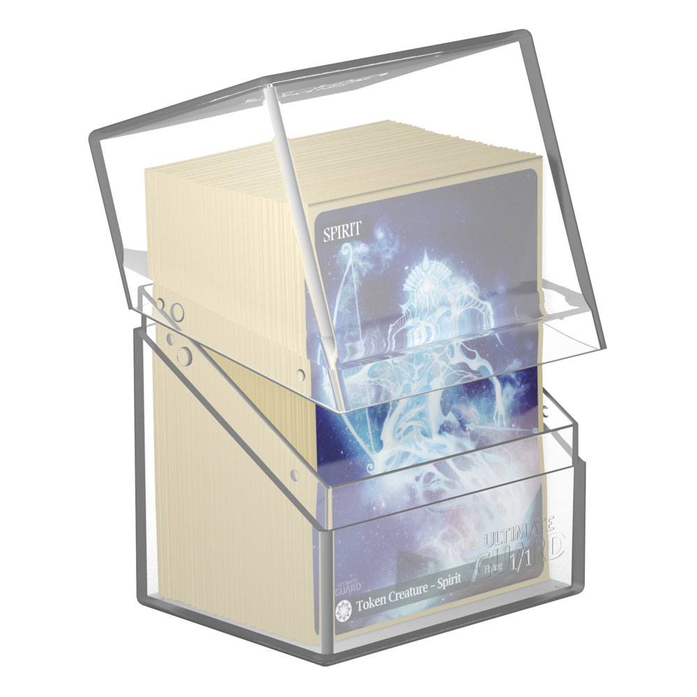 Ultimate Guard Boulder Deck Case 80+ Tamaño Estándar Transparente
