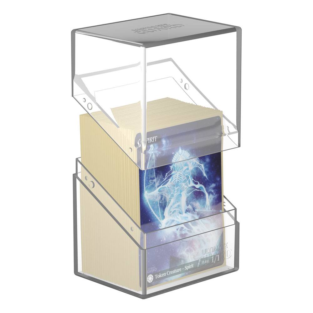 Ultimate Guard Boulder Deck Case 80+ Tamaño Estándar Transparente