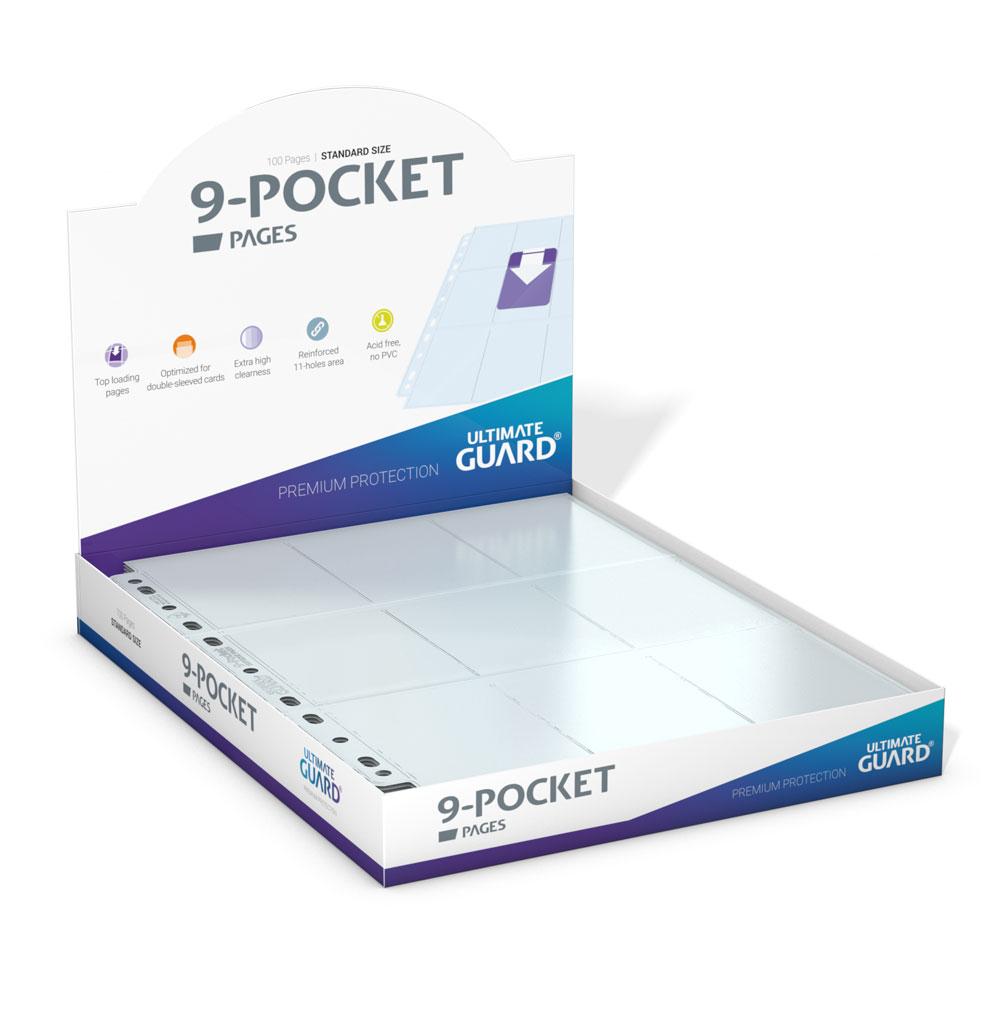 Ultimate Guard 9-Pocket Pages (100) Frikytopia