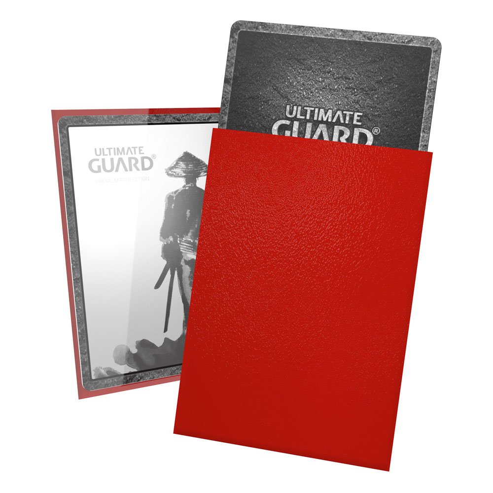 Ultimate Guard Katana Sleeves Tamaño Japonés Rojo (60)