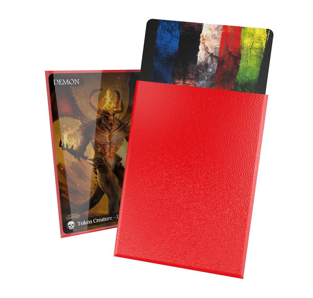 Ultimate Guard Cortex Sleeves Tamaño Estándar Rojo (100)
