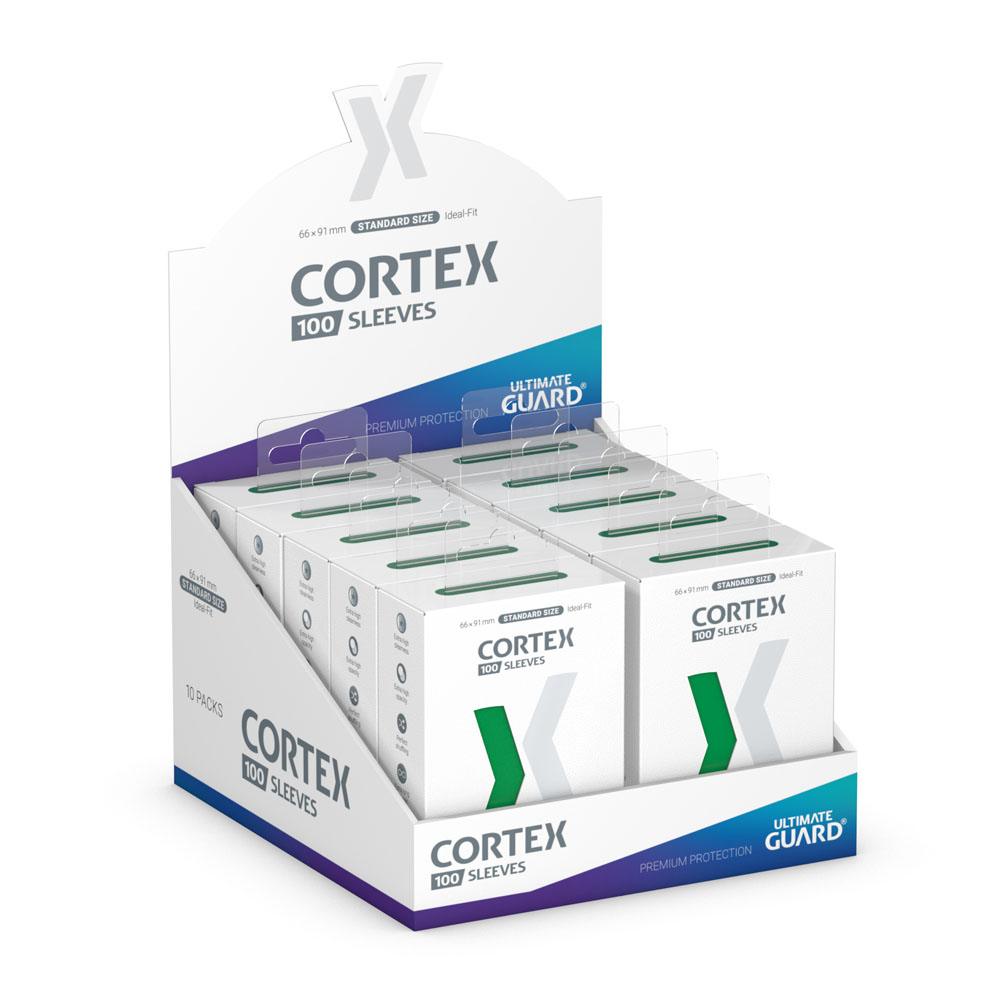Ultimate Guard Cortex Sleeves Tamaño Estándar Verde (100)