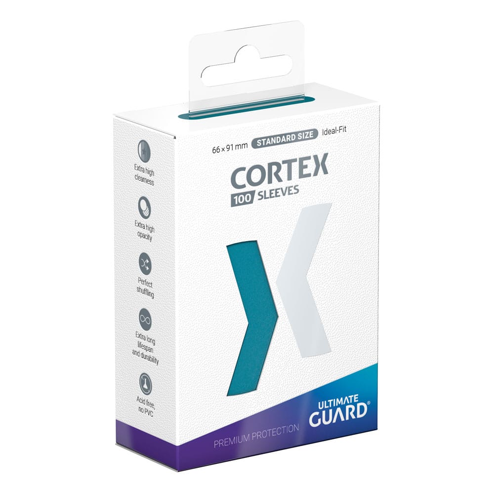 Ultimate Guard Cortex Sleeves Tamaño Estándar Gasolina Azul (100) Frikytopia