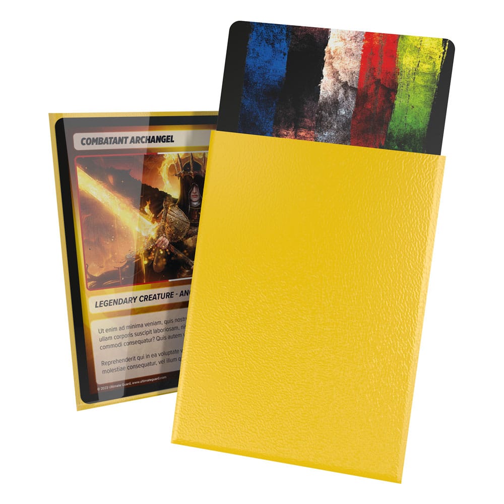 Ultimate Guard Cortex Sleeves Tamaño Estándar Yellow (100)