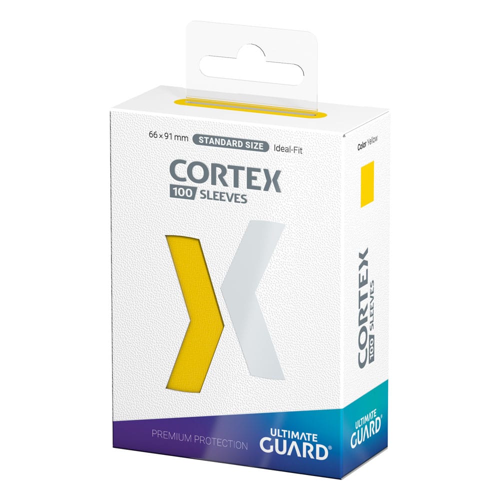 Ultimate Guard Cortex Sleeves Tamaño Estándar Yellow (100)