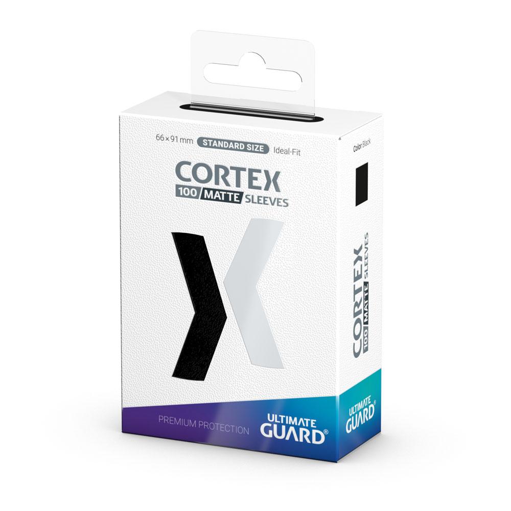 Ultimate Guard Cortex Sleeves Tamaño Estándar Negro Mate (100)
