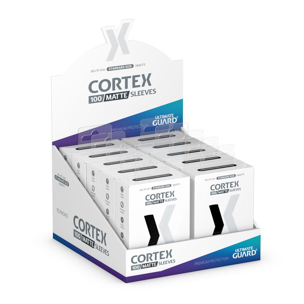 Ultimate Guard Cortex Sleeves Tamaño Estándar Negro Mate (100)