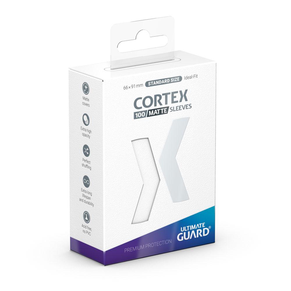 Ultimate Guard Cortex Sleeves Tamaño Estándar Blanco Mate (100) Frikytopia