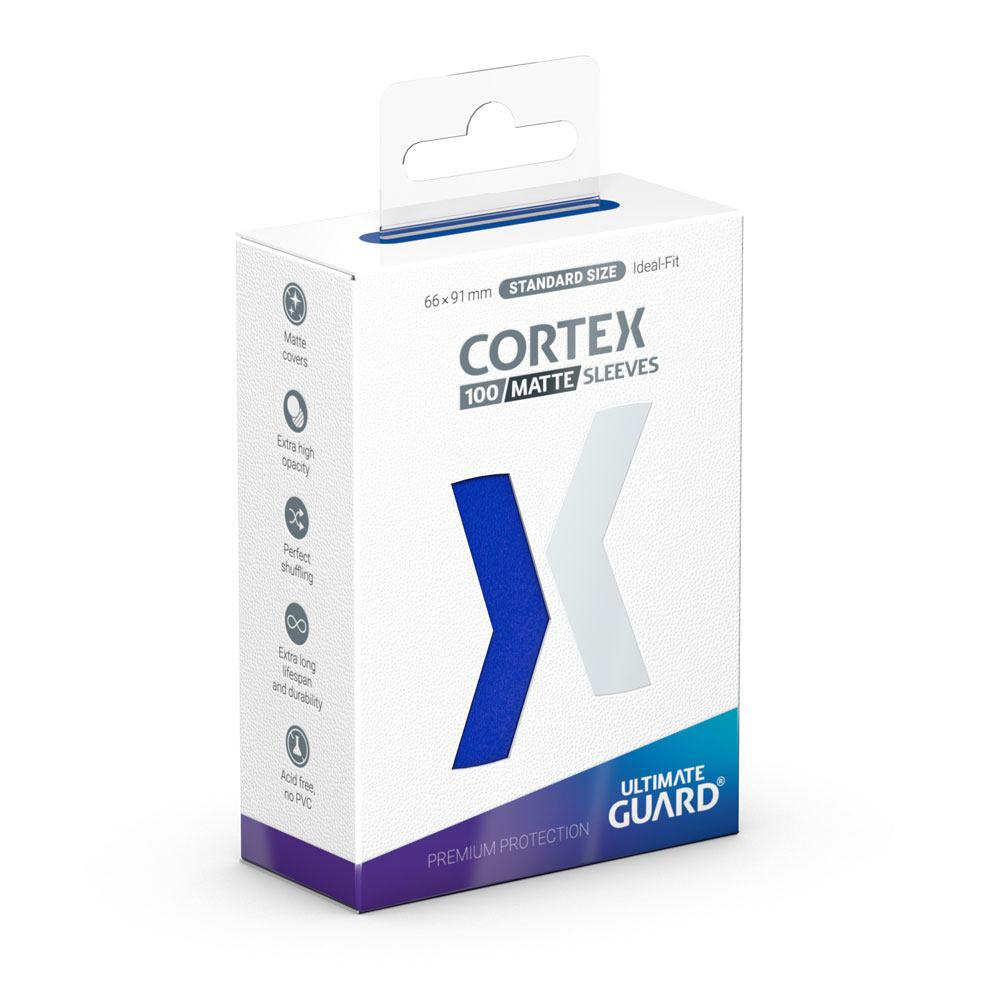 Ultimate Guard Cortex Sleeves Tamaño Estándar Azul Mate (100) Frikytopia