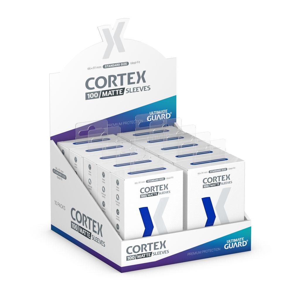 Ultimate Guard Cortex Sleeves Tamaño Estándar Azul Mate (100)