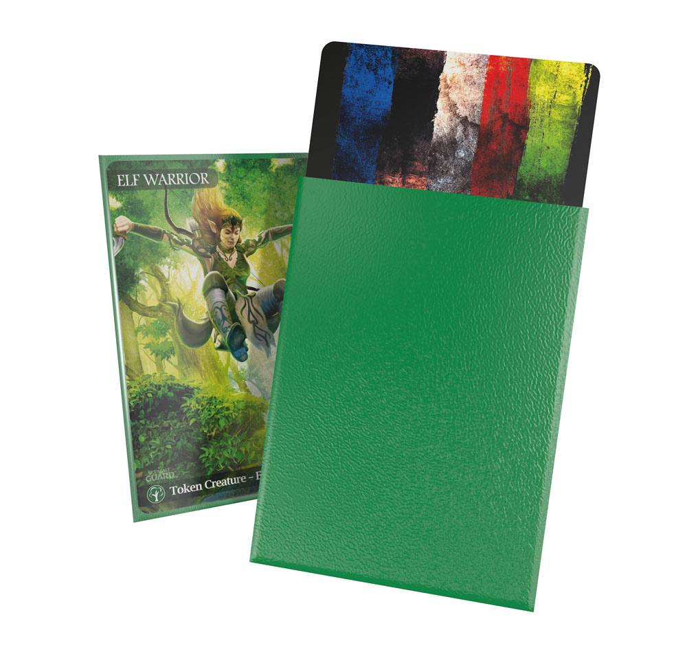 Ultimate Guard Cortex Sleeves Tamaño Estándar Verde Mate (100)