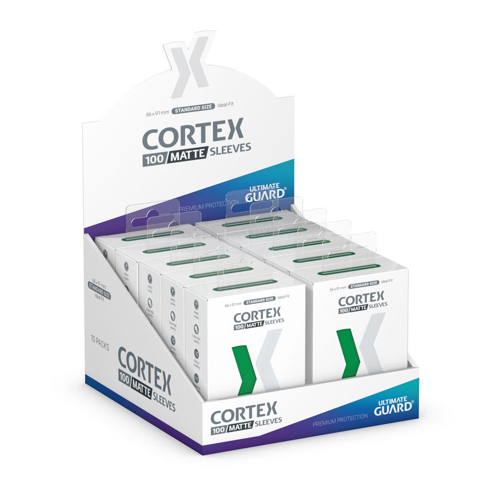 Ultimate Guard Cortex Sleeves Tamaño Estándar Verde Mate (100)