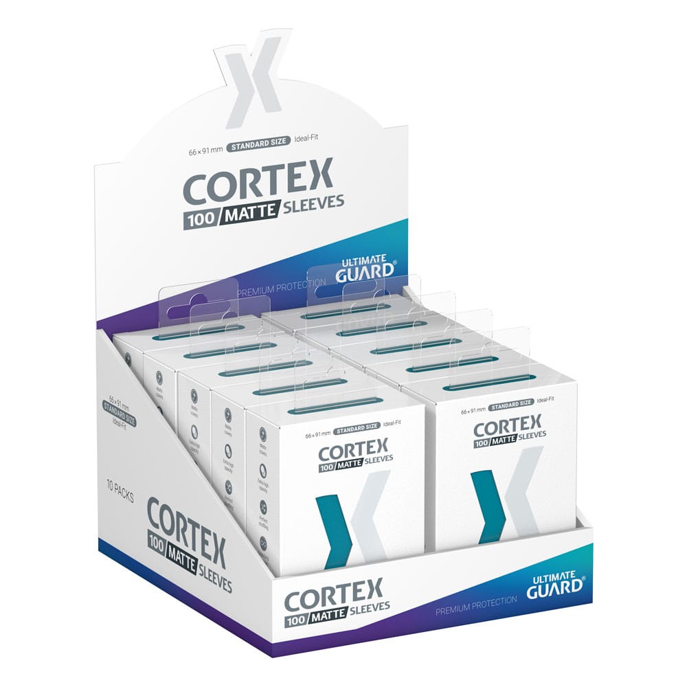 Ultimate Guard Cortex Sleeves Tamaño Estándar Gasolina Azul Mate (100)