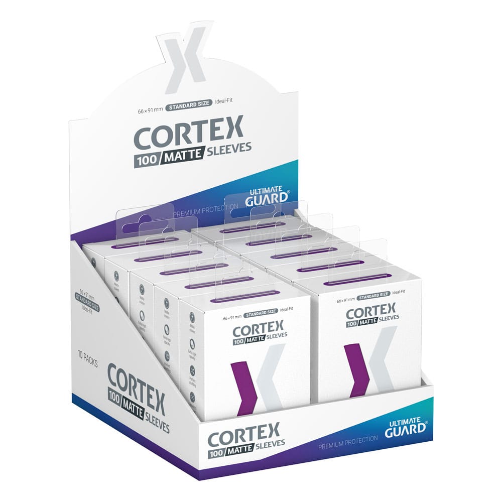 Ultimate Guard Cortex Sleeves Tamaño Estándar Violeta Mate (100)