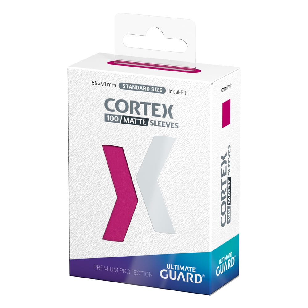 Ultimate Guard Cortex Sleeves Tamaño Estándar Matte Pink (100)