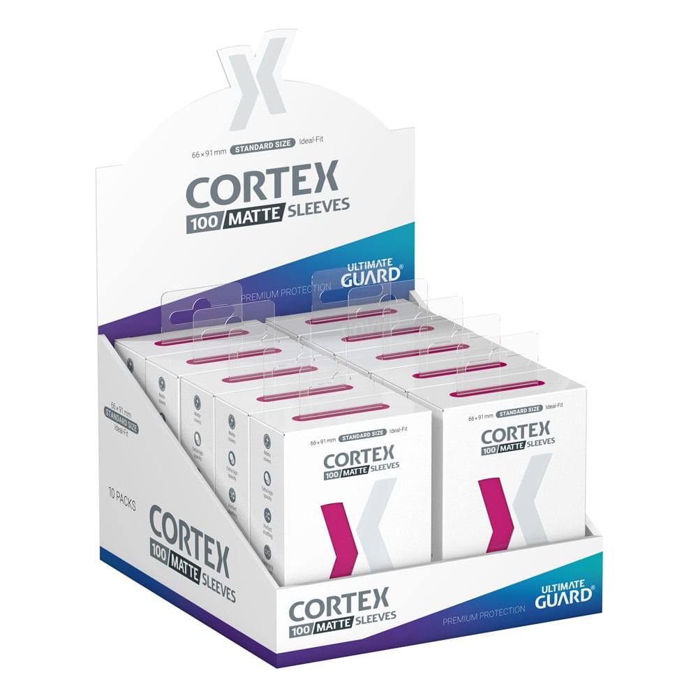 Ultimate Guard Cortex Sleeves Tamaño Estándar Matte Pink (100)
