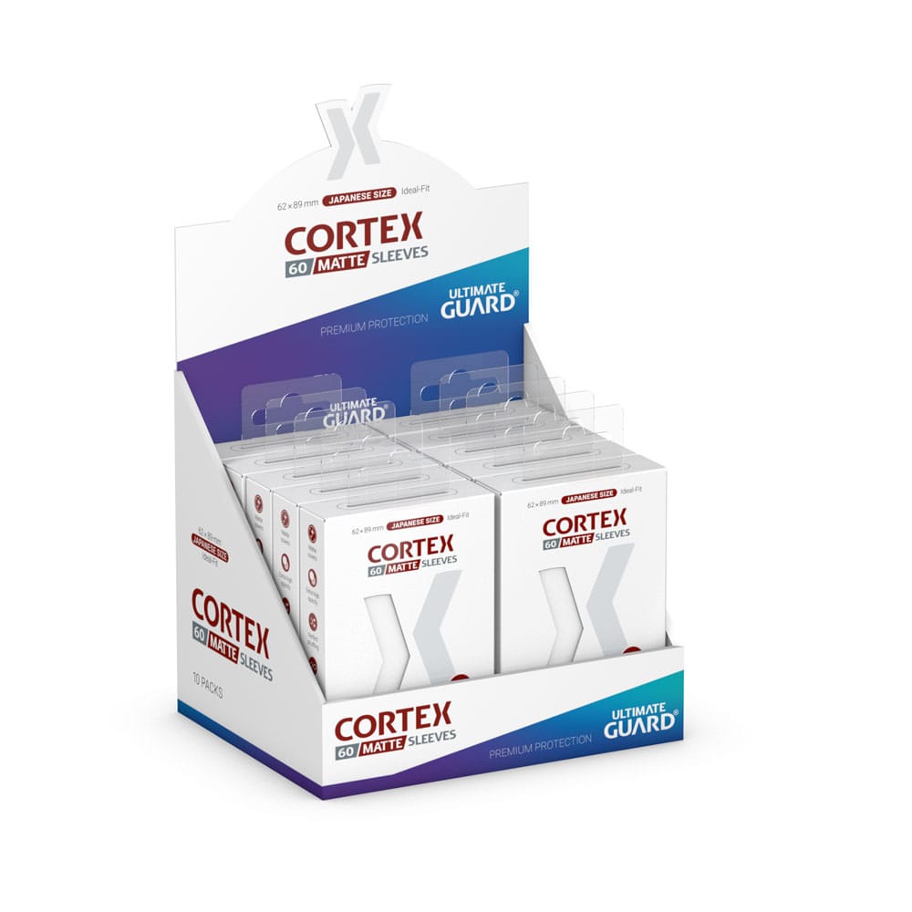 Ultimate Guard Cortex Sleeves Tamaño Japonés Blanco Mate (60)