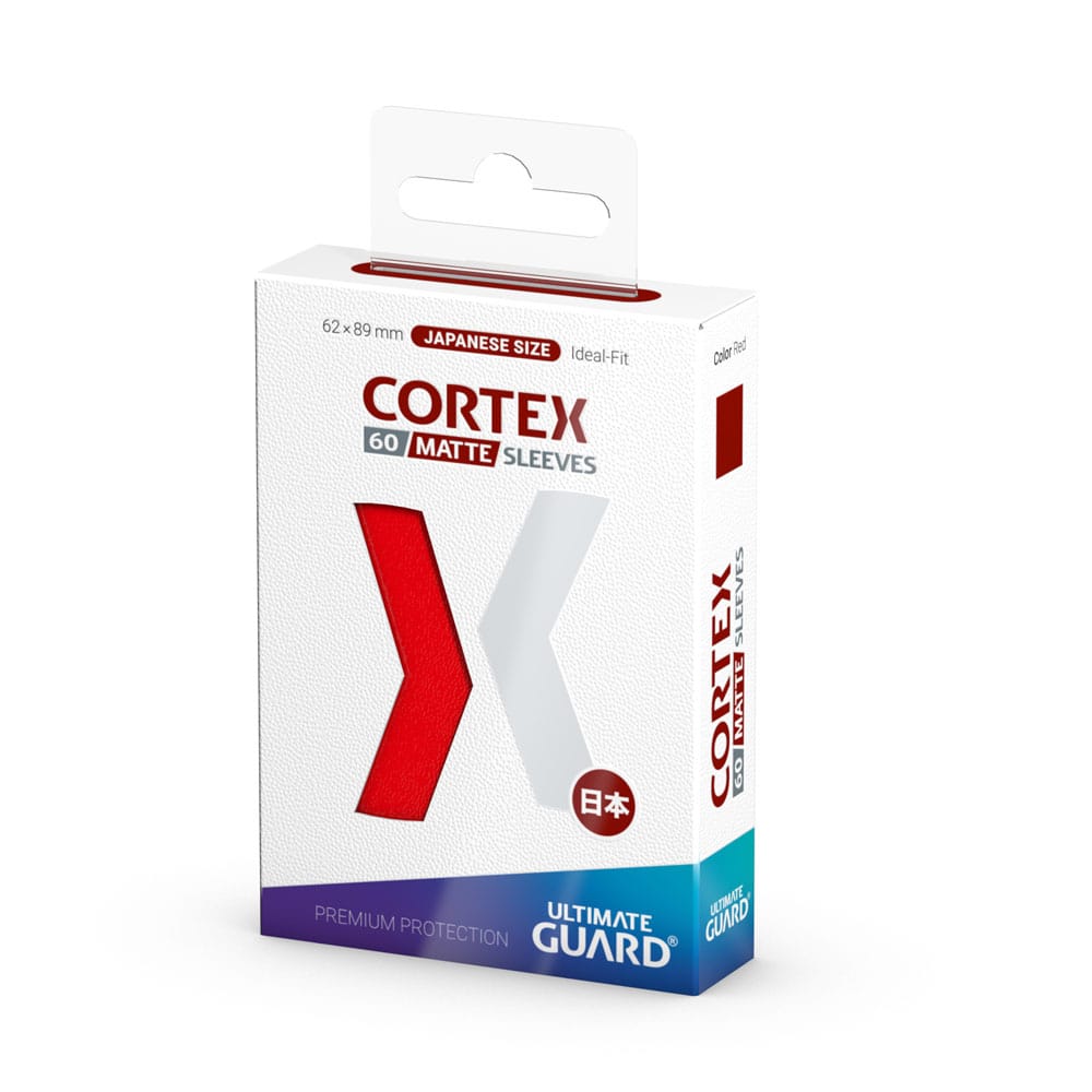 Ultimate Guard Cortex Sleeves Tamaño Japonés Rojo Mate (60)