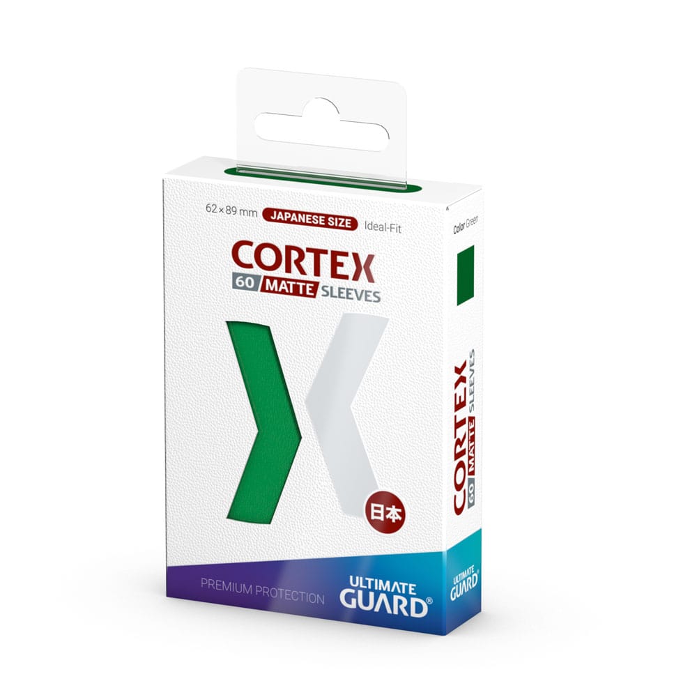 Ultimate Guard Cortex Sleeves Tamaño Japonés Verde Mate (60)
