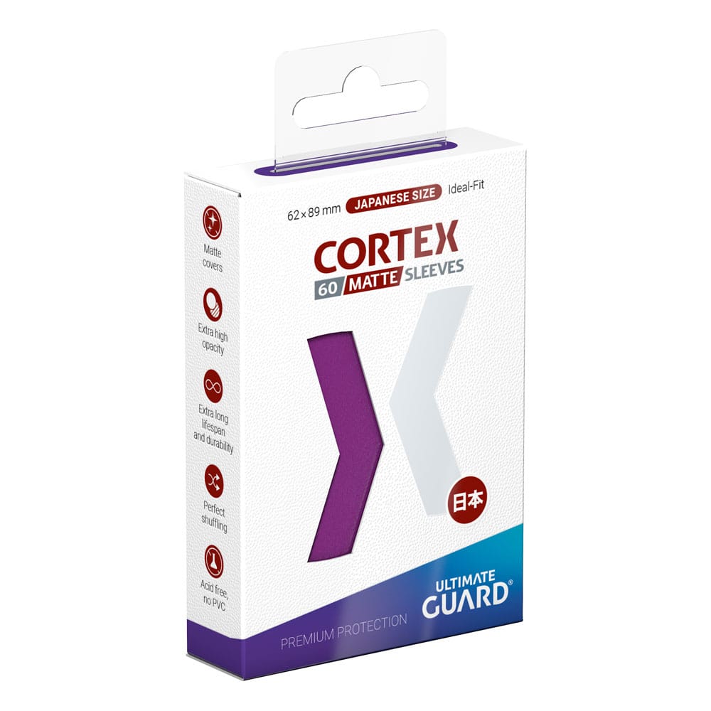 Ultimate Guard Cortex Sleeves Japanese Size Matte Violeta (60) Frikytopia
