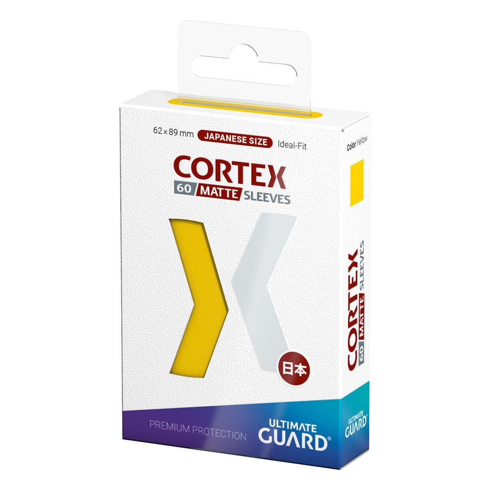Ultimate Guard Cortex Sleeves Tamaño Japonés Matte Yellow (60)