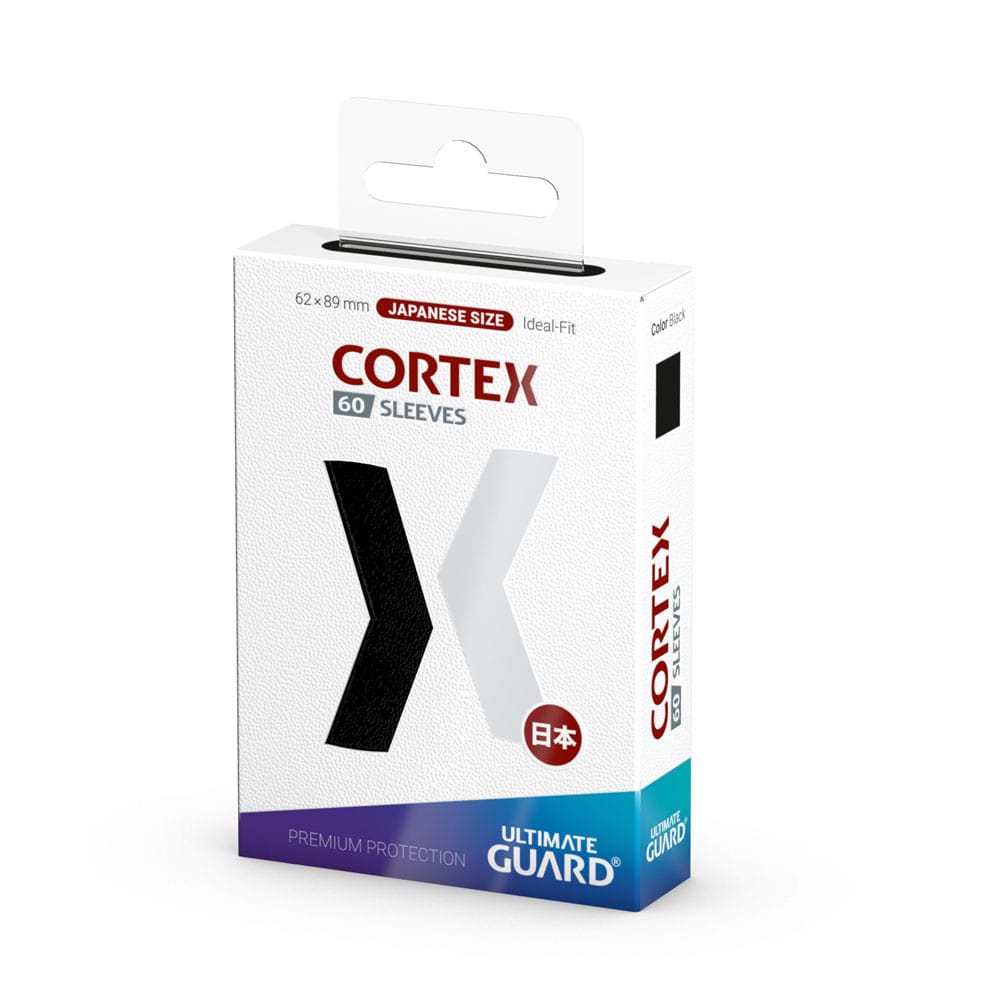 Ultimate Guard Cortex Sleeves Tamaño Japonés Negro (60)