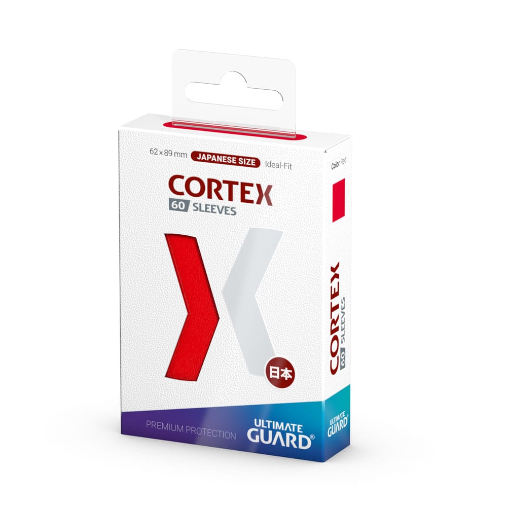 Ultimate Guard Cortex Sleeves Tamaño Japonés Rojo (60)