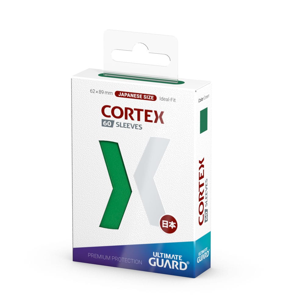 Ultimate Guard Cortex Sleeves Tamaño Japonés Verde (60)