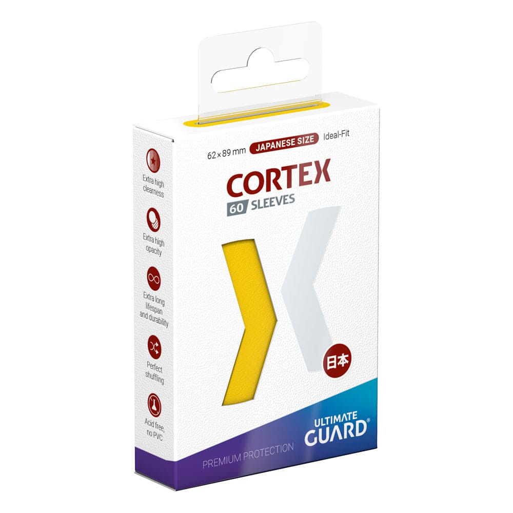 Ultimate Guard Cortex Sleeves Tamaño Japonés Yellow (60) Frikytopia