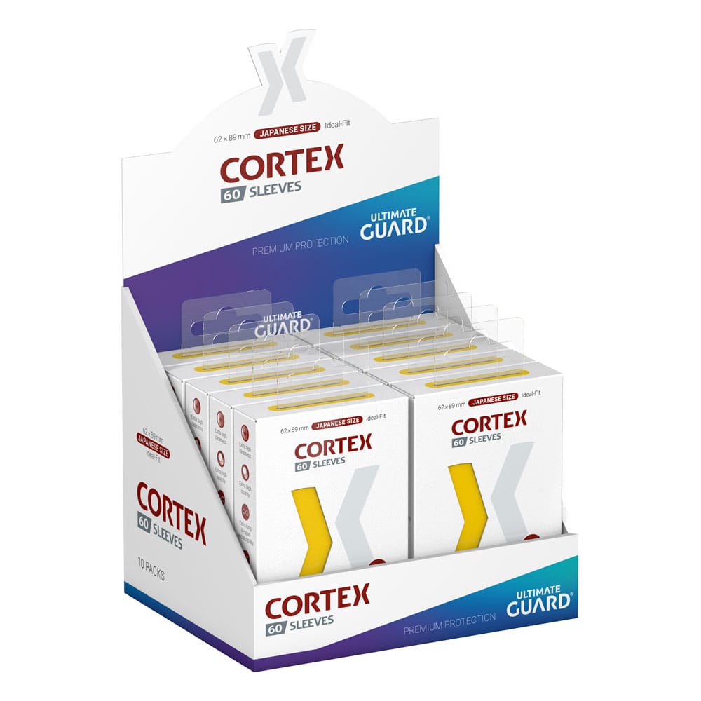 Ultimate Guard Cortex Sleeves Tamaño Japonés Yellow (60)