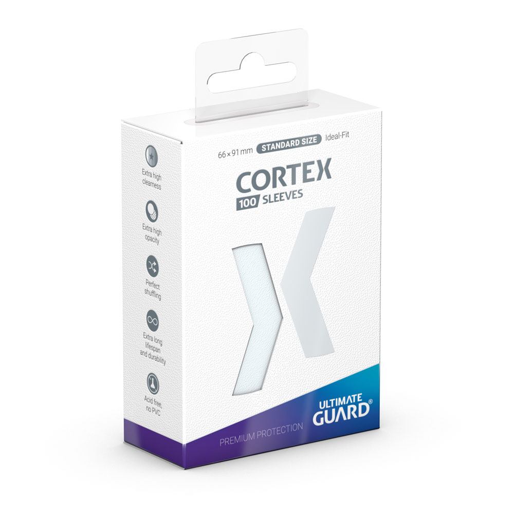 Ultimate Guard Cortex Sleeves Tamaño Estándar Transparente (100) Frikytopia
