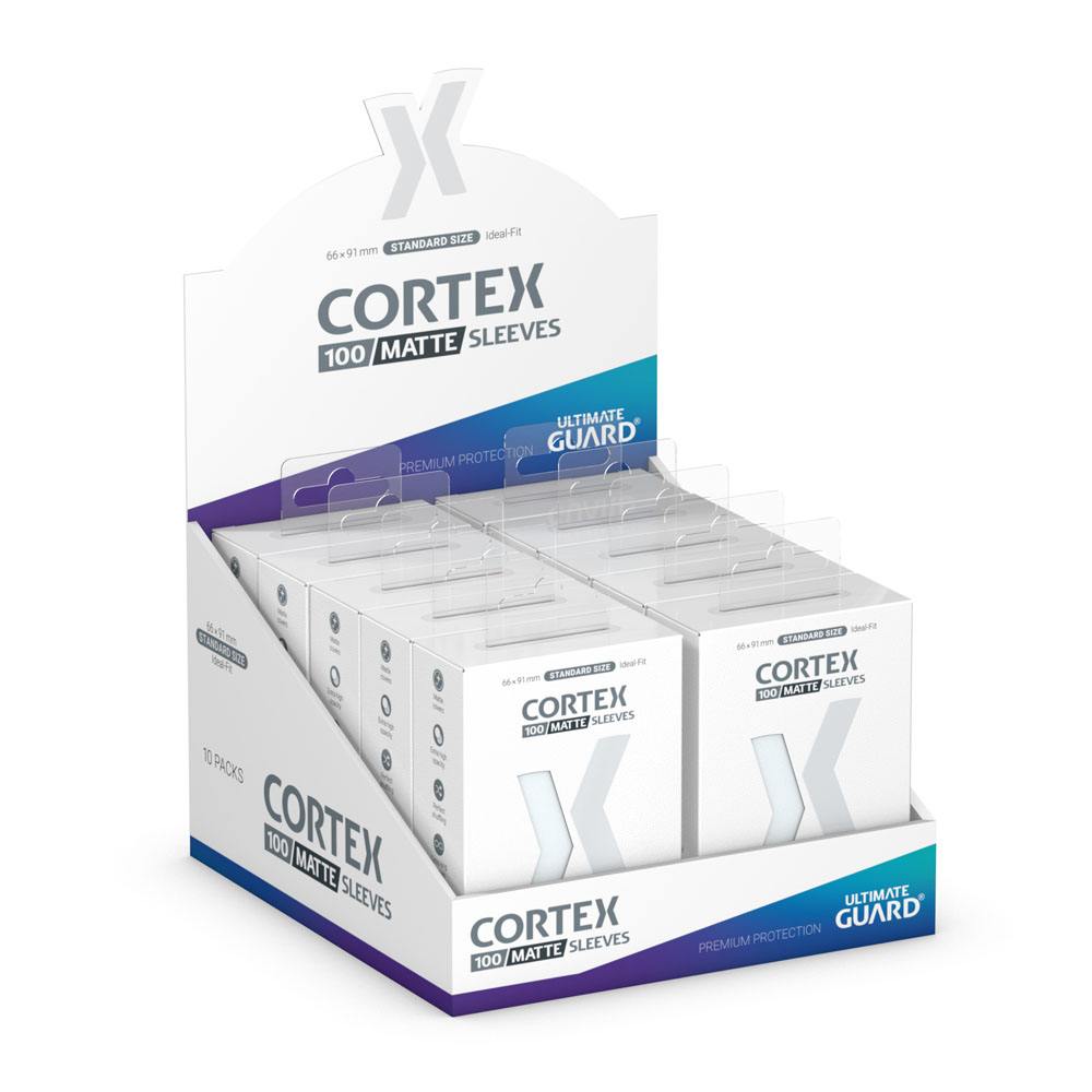 Ultimate Guard Cortex Sleeves Tamaño Estándar Transparente Mate (100)