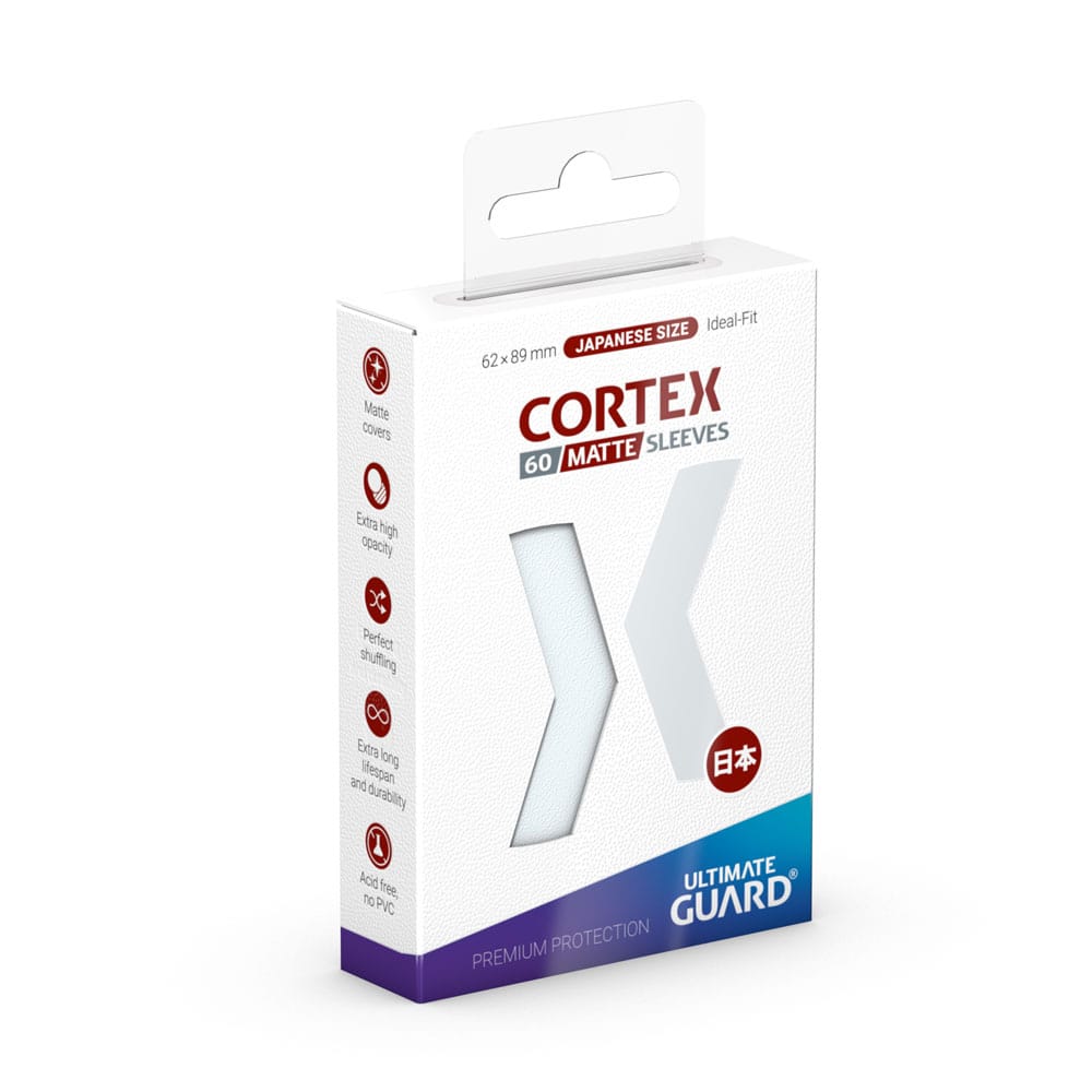 Ultimate Guard Cortex Sleeves Tamaño Japonés Matte Transparente (60) Frikytopia