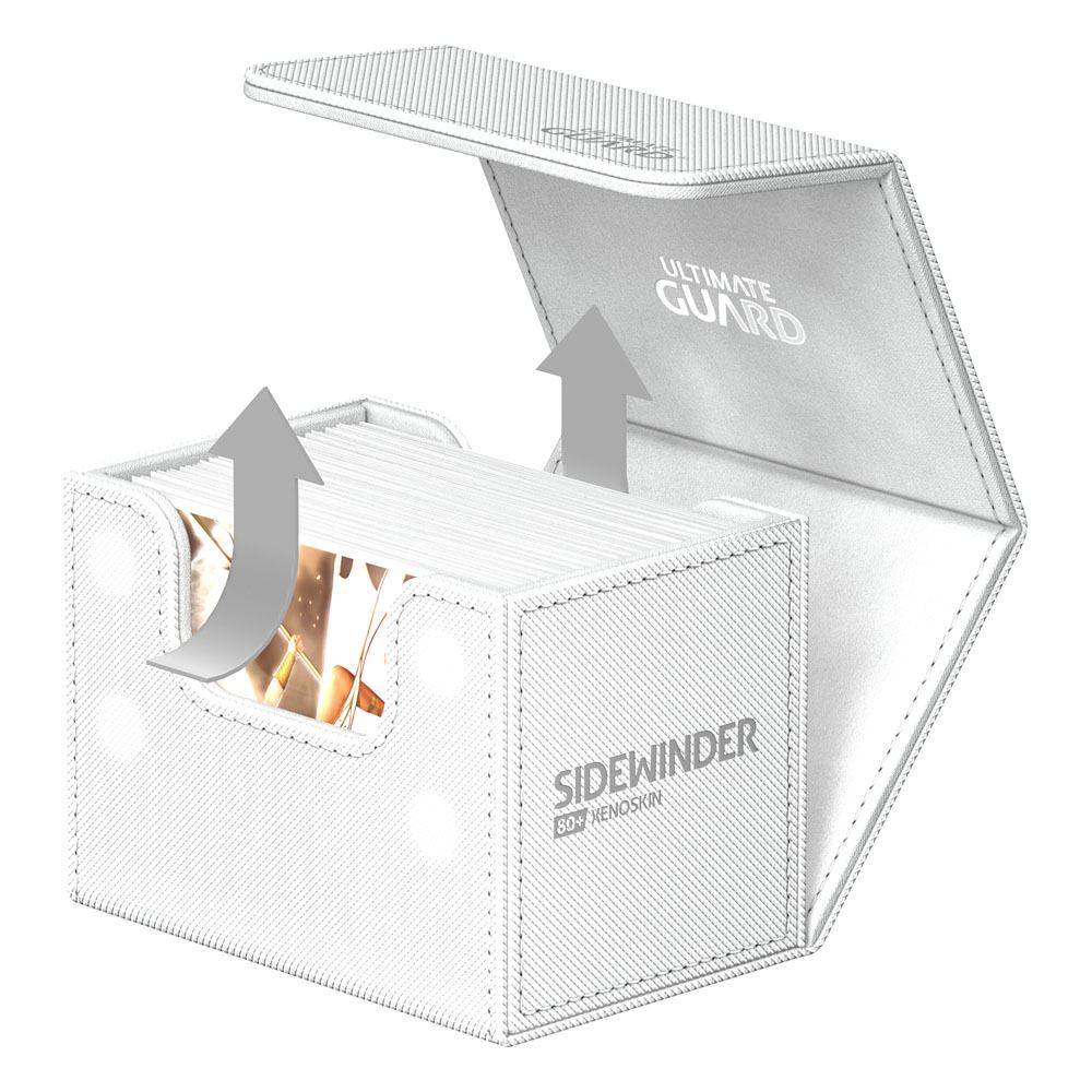 Ultimate Guard Sidewinder 80+ XenoSkin Monocolor Blanco
