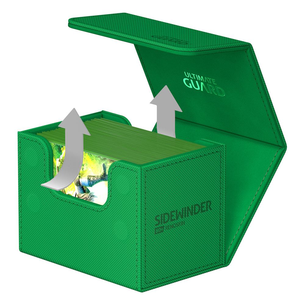 Ultimate Guard Sidewinder 80+ XenoSkin Monocolor Verde