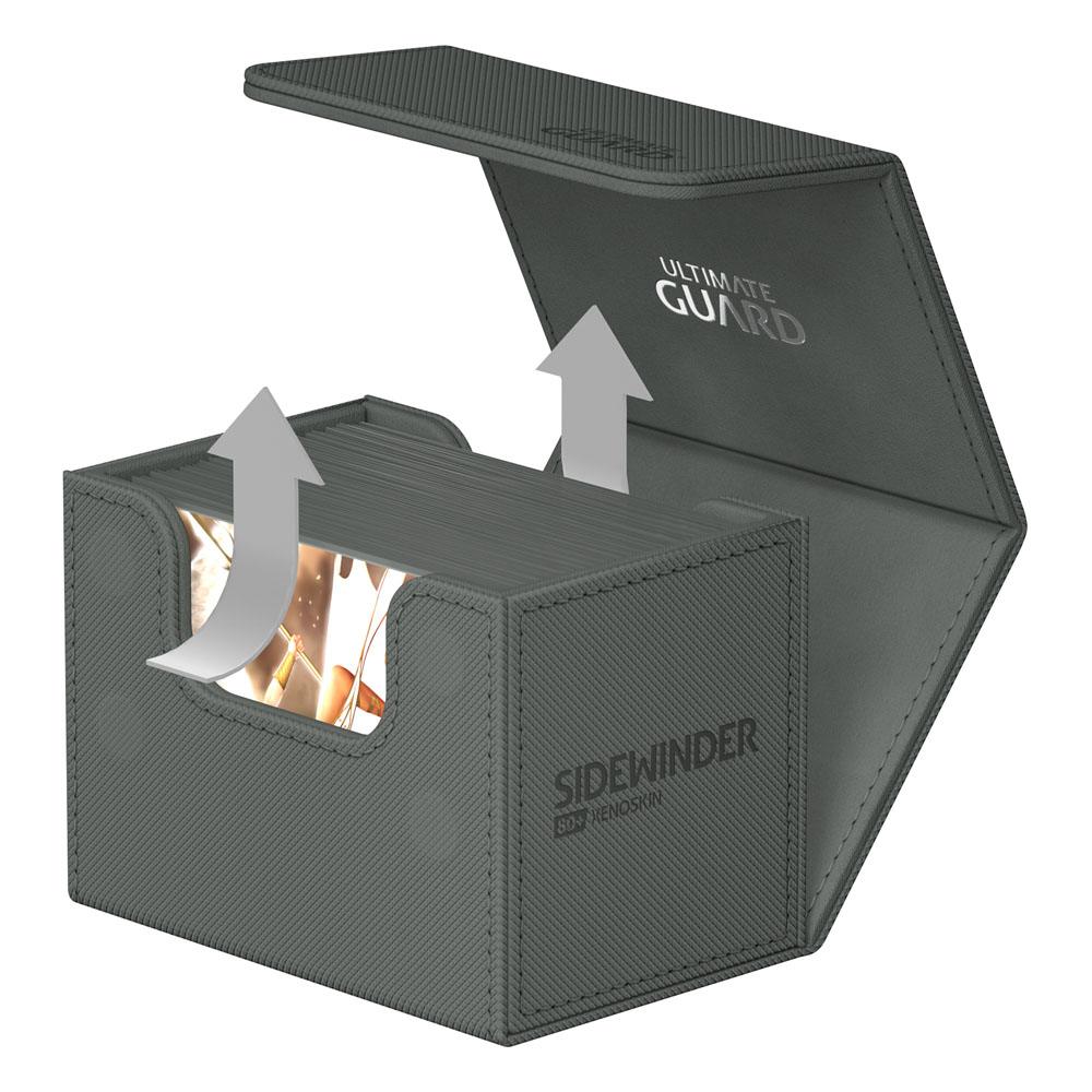 Ultimate Guard Sidewinder 80+ XenoSkin Monocolor Gris