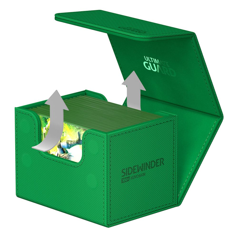 Ultimate Guard Sidewinder 100+ XenoSkin Monocolor Verde