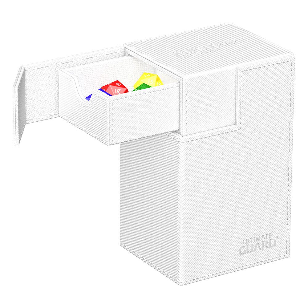 Ultimate Guard Flip`n`Tray 80+ XenoSkin Monocolor Blanco